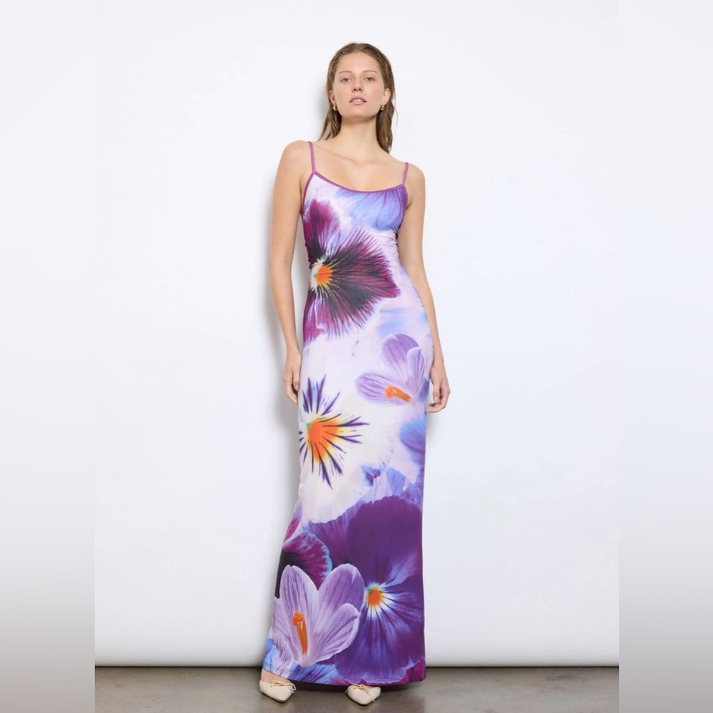 With Harper Lu Indigo Blossom Dress